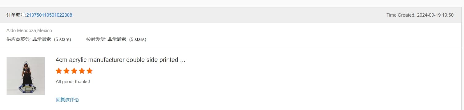 Anime Collection Display A collection of custom anime standees displayed on a bookshelf, showing uniform quality and height.