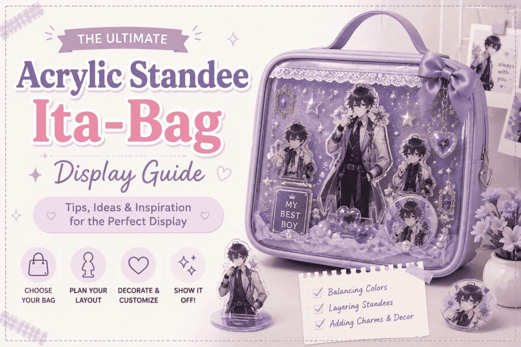 Acrylic Standee Ita-Bag Display Guide