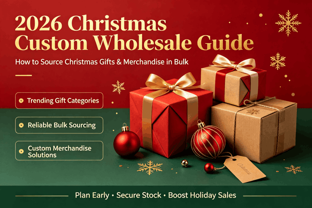 2026 Christmas Custom Wholesale Guide: How to Source Christmas Gifts & Merchandise in Bulk