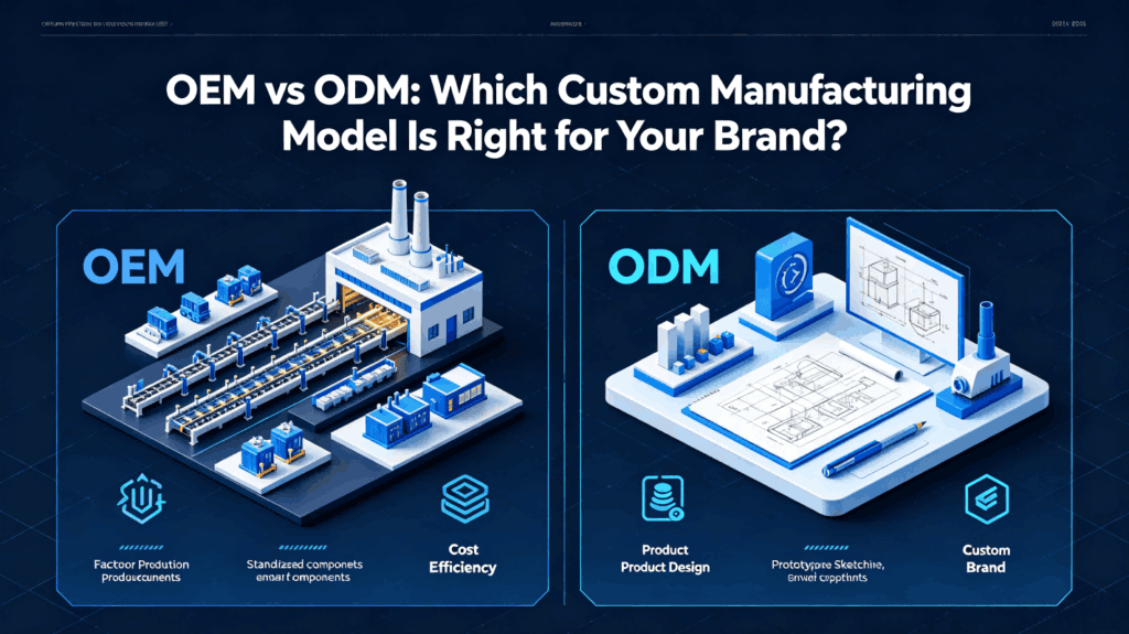 OEM vs ODM: Which Custom Manufacturing Model Is Right for Your Brand?