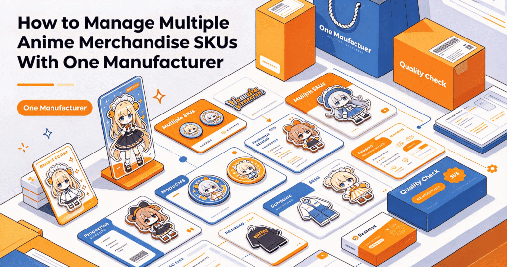 How to Manage Multiple Anime Merchandise SKUs With One Manufacturer