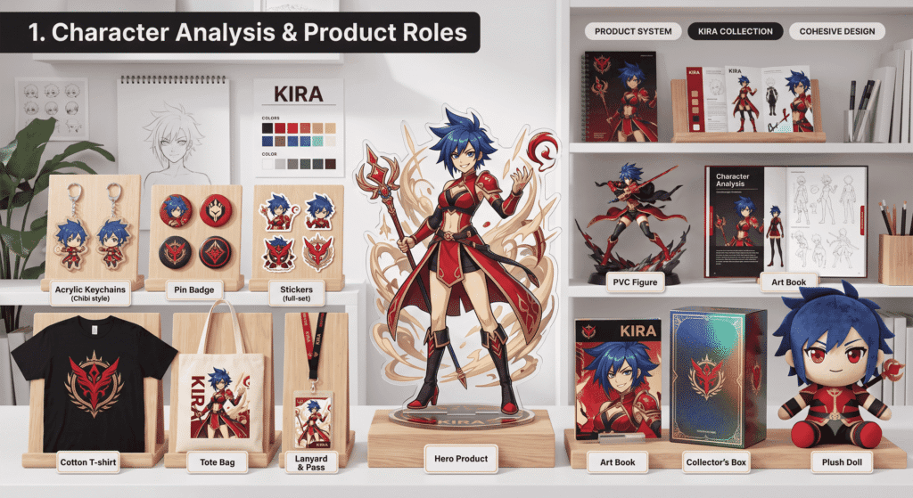 How to Turn One Anime Character Into a Complete Merchandise Collection