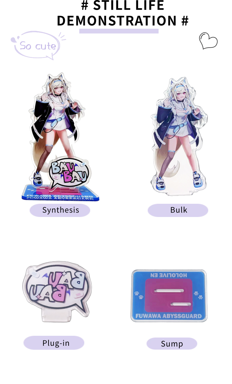 Custom Ordinary acrylic standee