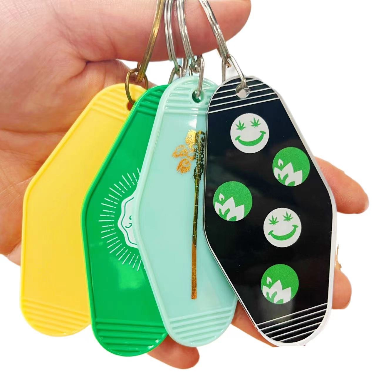 Custom motor hotel key chain