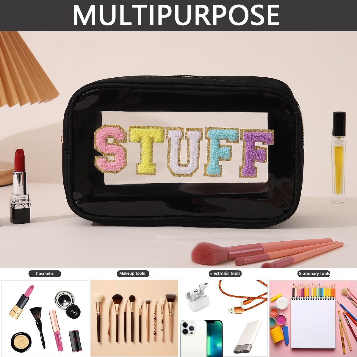 Custom waterproof makeup bag & Storage Bag & Travel must-have super super bag