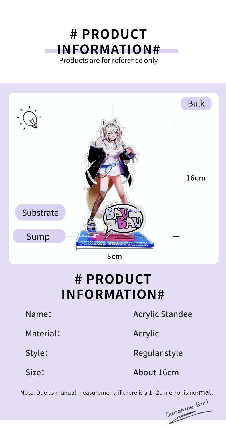 Custom Ordinary acrylic standee