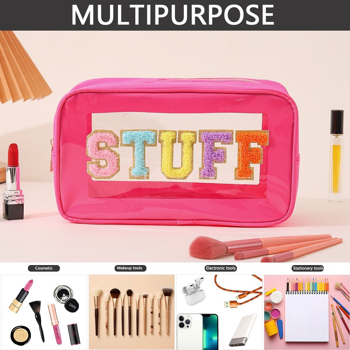 Custom waterproof makeup bag & Storage Bag & Travel must-have super super bag